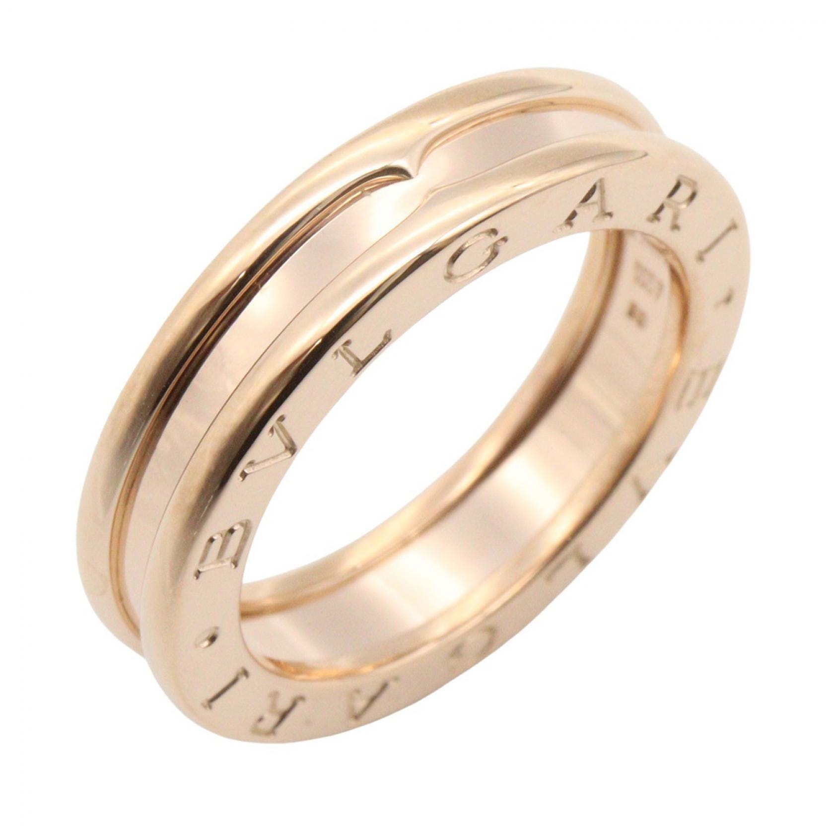 ブルガリ BVLGARI B-zero1 ビーゼロワン リング 1バンド リング・指輪 ジュエリー K18PG(ピンクゴールド) メンズ レディース ゴールド系 36003 【中古】