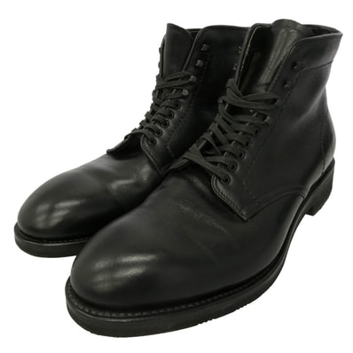 ALDEN オールデン 45617H PLANE TOE 6inch BOOTS プレーントゥ 6インチ オースティンベンズカーフ ブーツ ブラック系 10【中古】