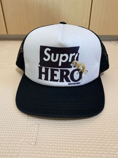 Supreme / ANTIHERO Mesh Back 5-Panel "Black"