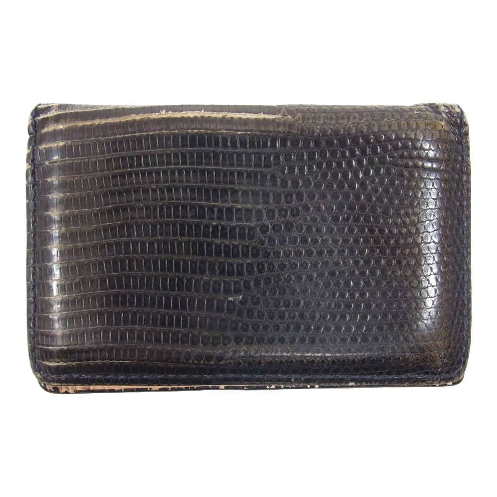 BRU NA BOINNE ブルーナボイン リザード カードケース 名刺入れ【中古】