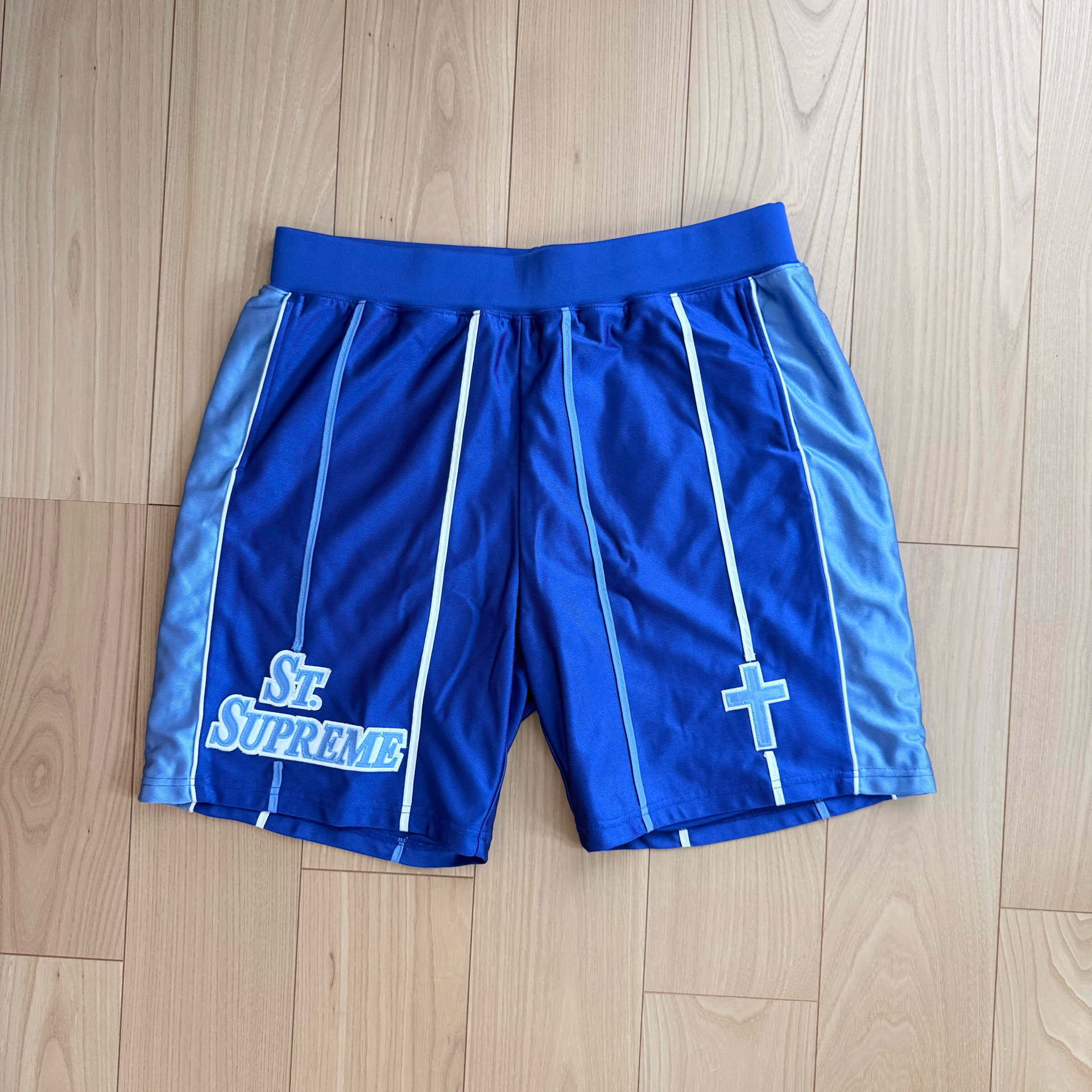 Supreme St. Supreme Basketball Short Royal L 20SS シュプリーム バスケットボール ショーツ ブルー