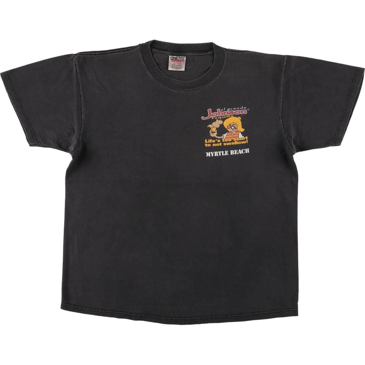 古着 オニータ ONEITA BIG JOHNSON ビッグジョンソン アドバタイジングTシャツ メンズL相当/eaa582605