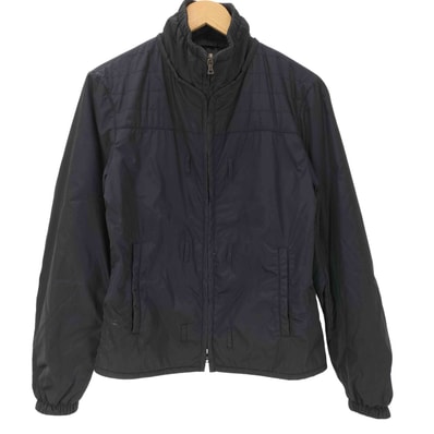 MADE IN ITALY FULL-ZIP NYLON JACKET イタリア製 フルジップ ナイロン パデット ブルゾン ジャケット ダブルジップ ririジップ archive アーカイブ【1143173202648】