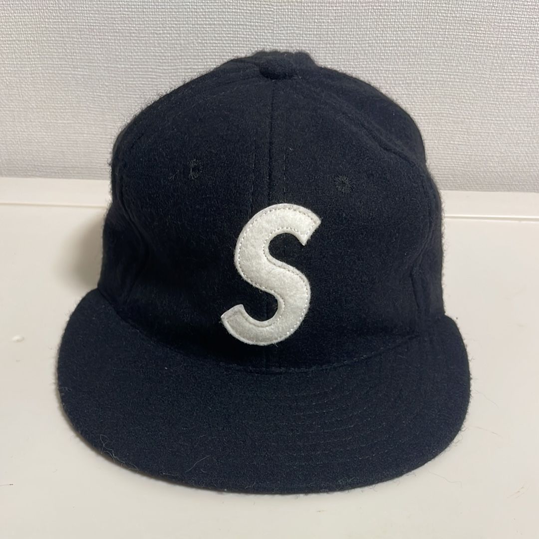 Supreme Ebbets S Logo Fitted 6-Panel "Black"