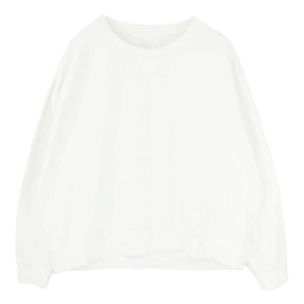 VISVIM ビズビム 22AW 0122205010002 ULTIMATE AMPLUS SB SWEAT L/S アルティメット アンプラス スウェット トレーナー ホワイト系 3【中古】