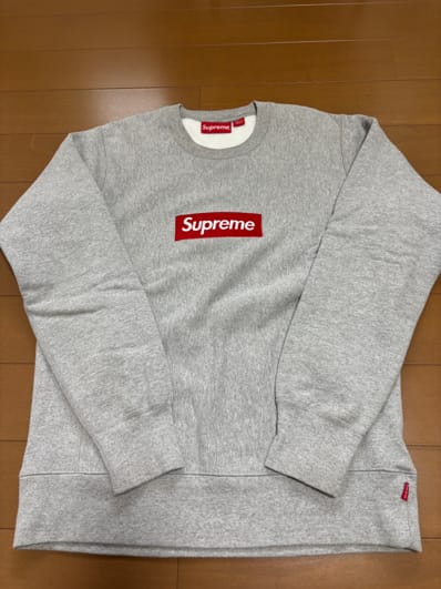 Supreme Box Logo Crewneck "Grey" (15FW)