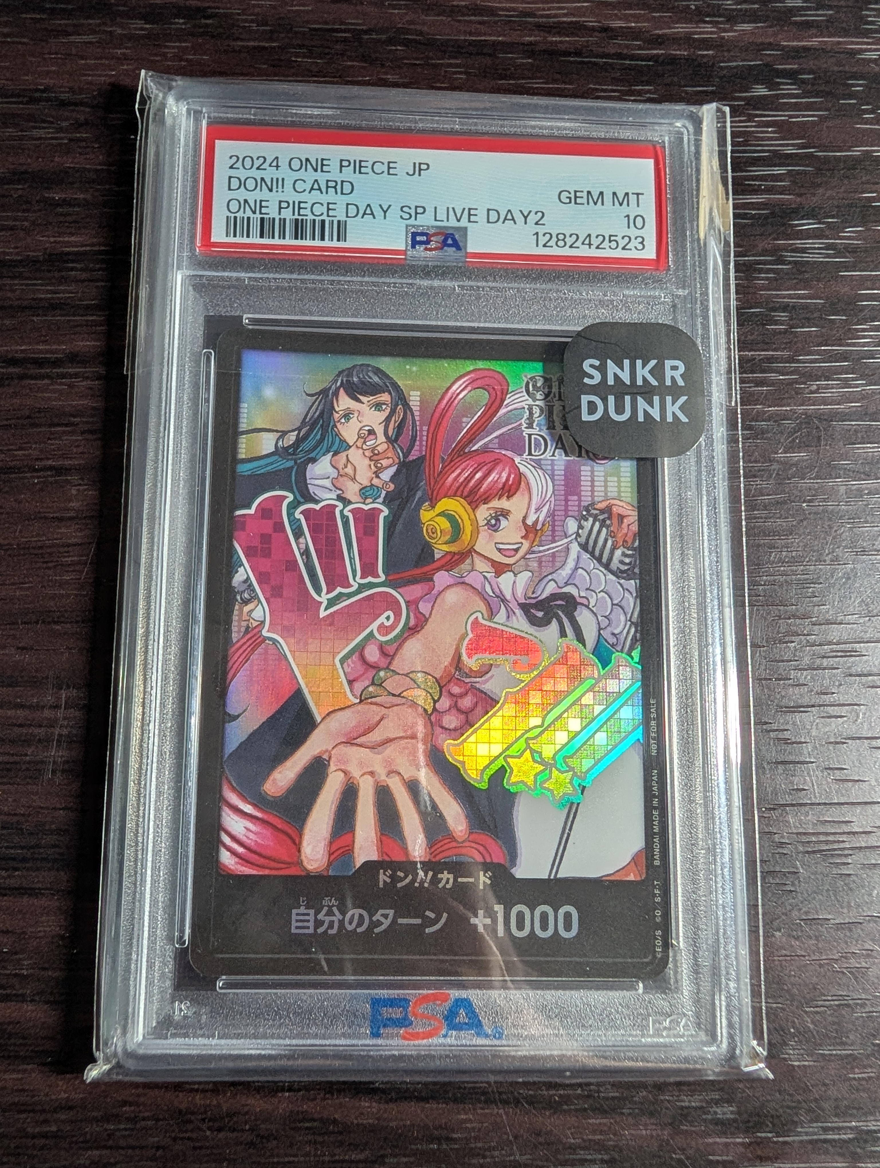 PSA10】ドン!!カード : アド＆ウタ (プロモーションカード「ONE PIECE