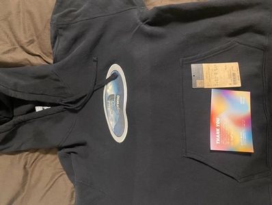 Supreme x The North Face Lenticular Mountains Hooded Sweatshirt "Black"