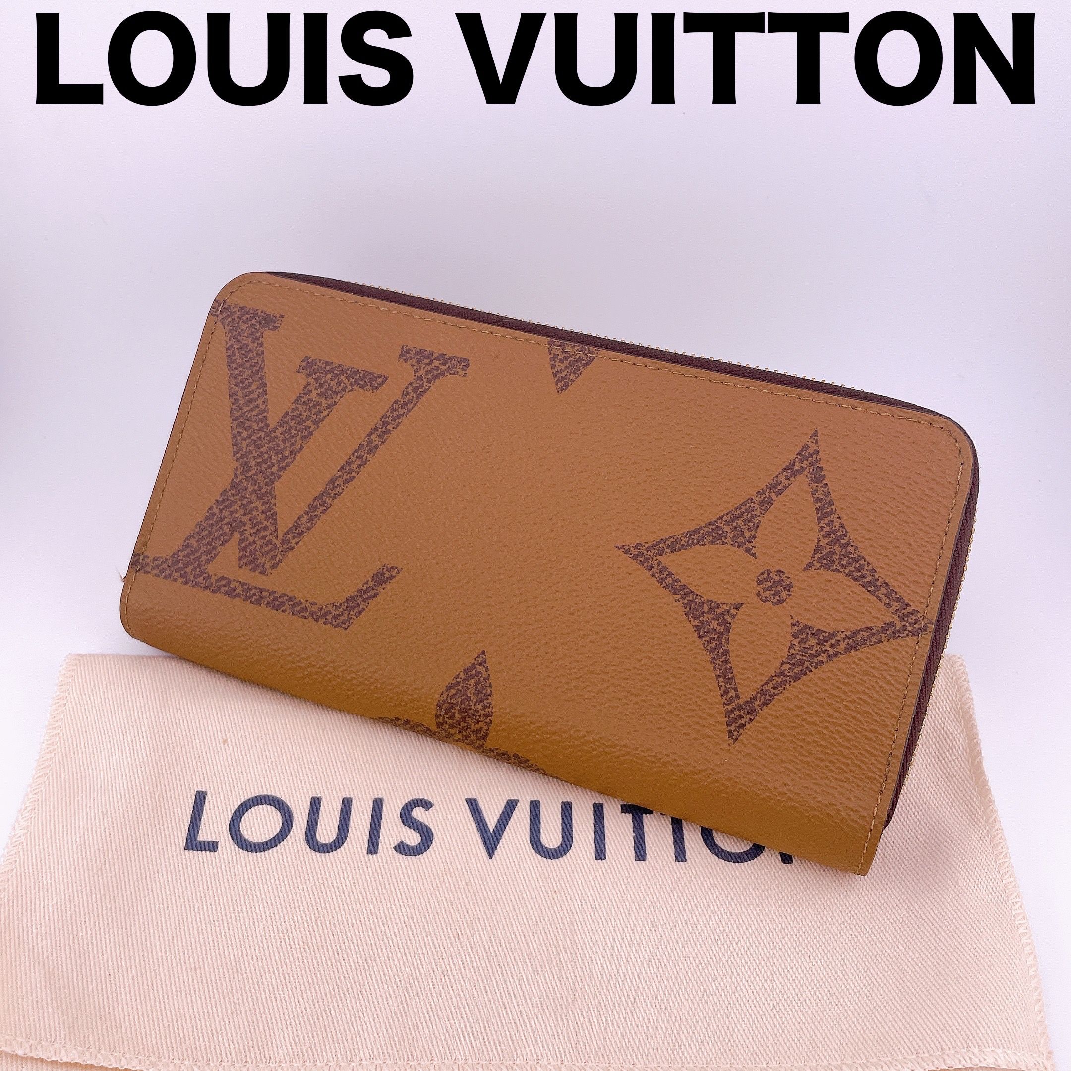 Louis Vuitton Zippy Wallet Monogram Giant Reverse
