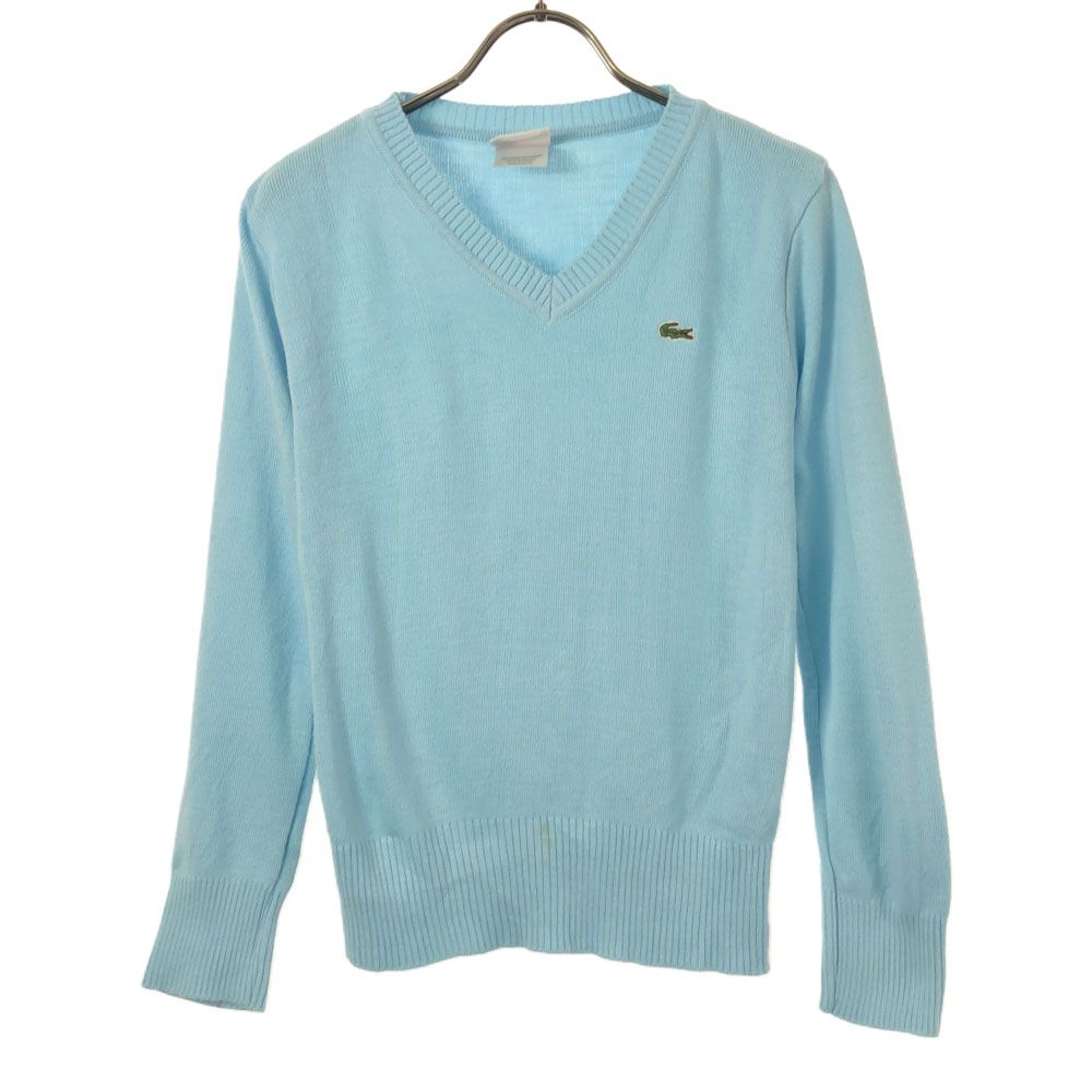 LACOSTE ラコステ 長袖 Vネック ニット