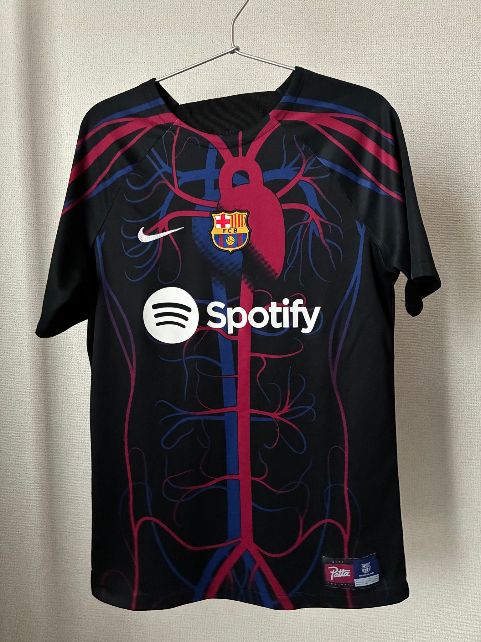 Nike FC Barcelona x Patta Culers del Món Men's Nike Dri-FIT Short Sleeve Soccer Top "Black"