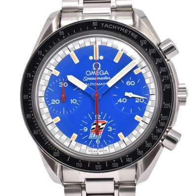 オメガ OMEGA 3510.80 スピードマスター カートインフラッグ クロノグラフ 自動巻き メンズ 良品 B#146558