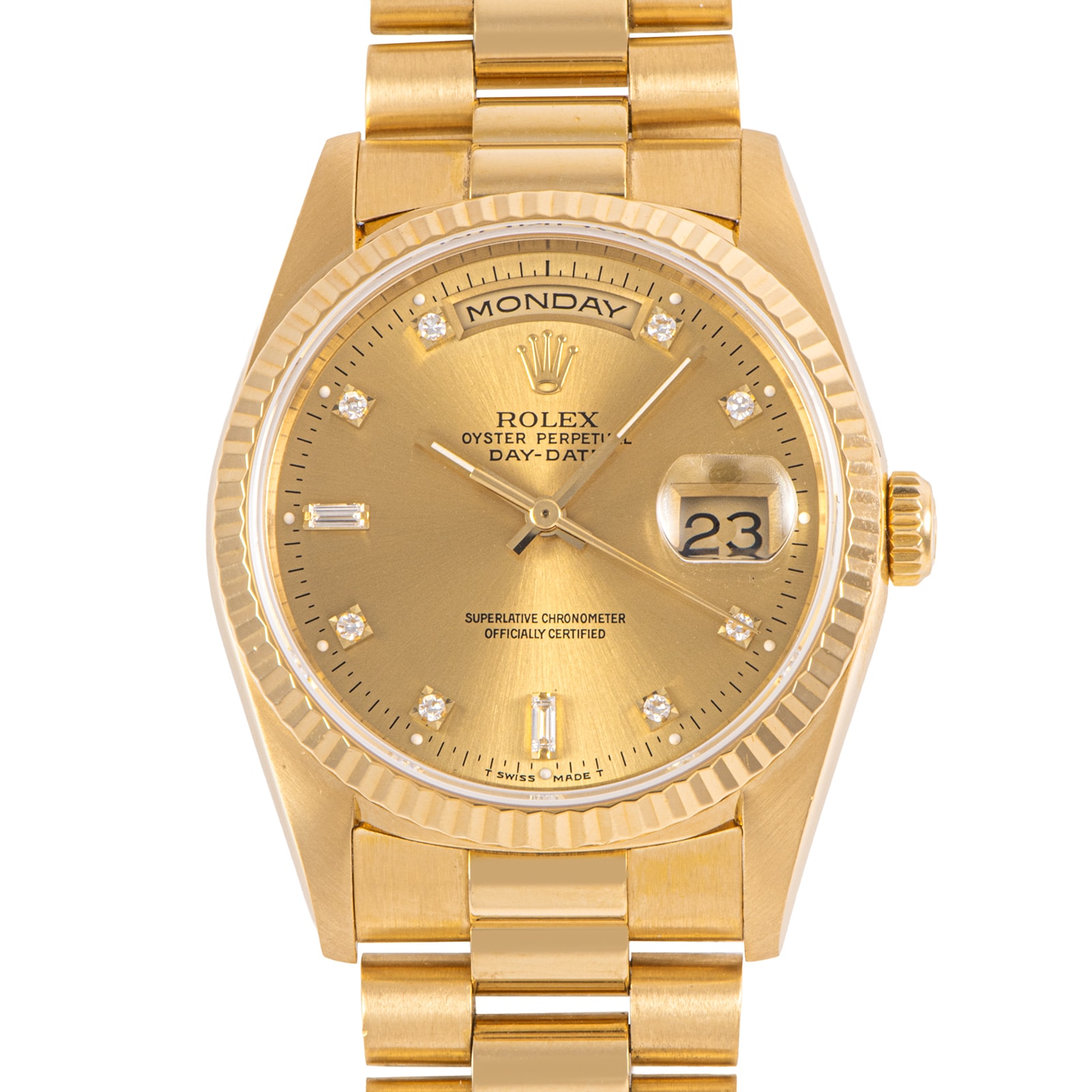 ROLEX ロレックス デイデイト Tritium X番 18238A K18YG【中古】