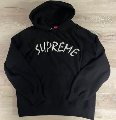 Supreme FTP Arc Hooded Sweatshirt "Black"