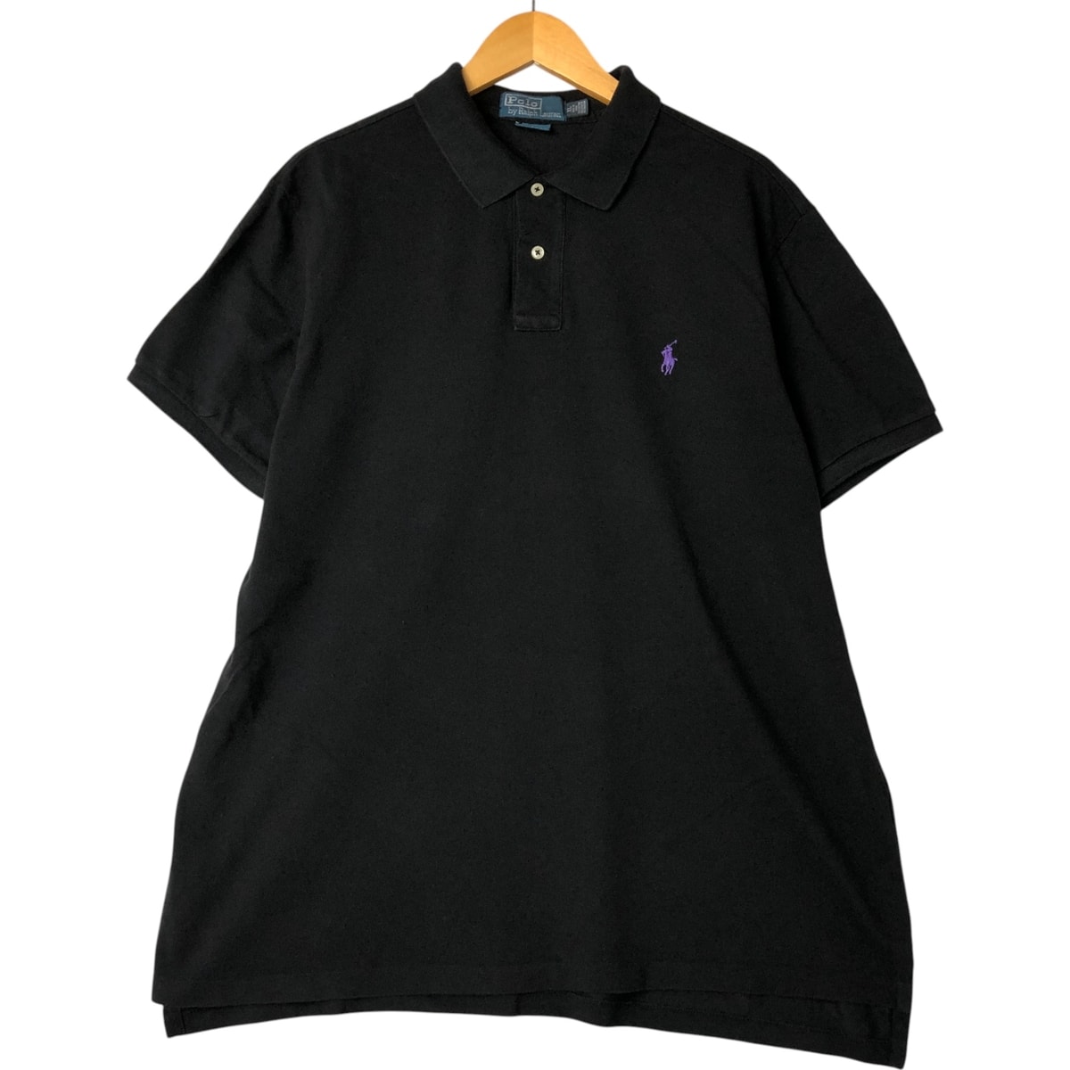 古着 ラルフローレン Ralph Lauren POLO by Ralph Lauren CUSTOM FIT 半袖 ポロシャツ メンズXL相当/eaa559607