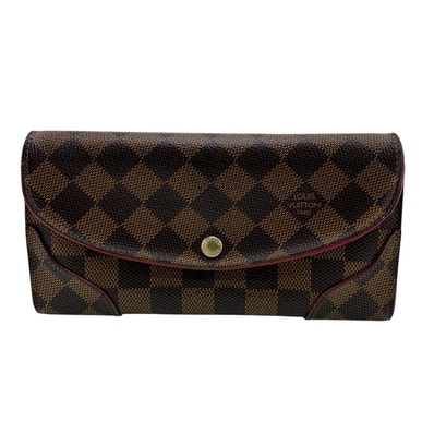 ルイヴィトン LOUIS VUITTON 長財布 ダミエ ポルトフォイユカイサ N61221 ブラウ