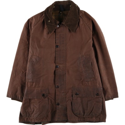 古着 90年代 バブアー Barbour BEDALE ビデイル 旧3ワラント ワックスコットン オイルドジャケット 英国製 C40 メンズM相当 ヴィンテージ/eaa604986