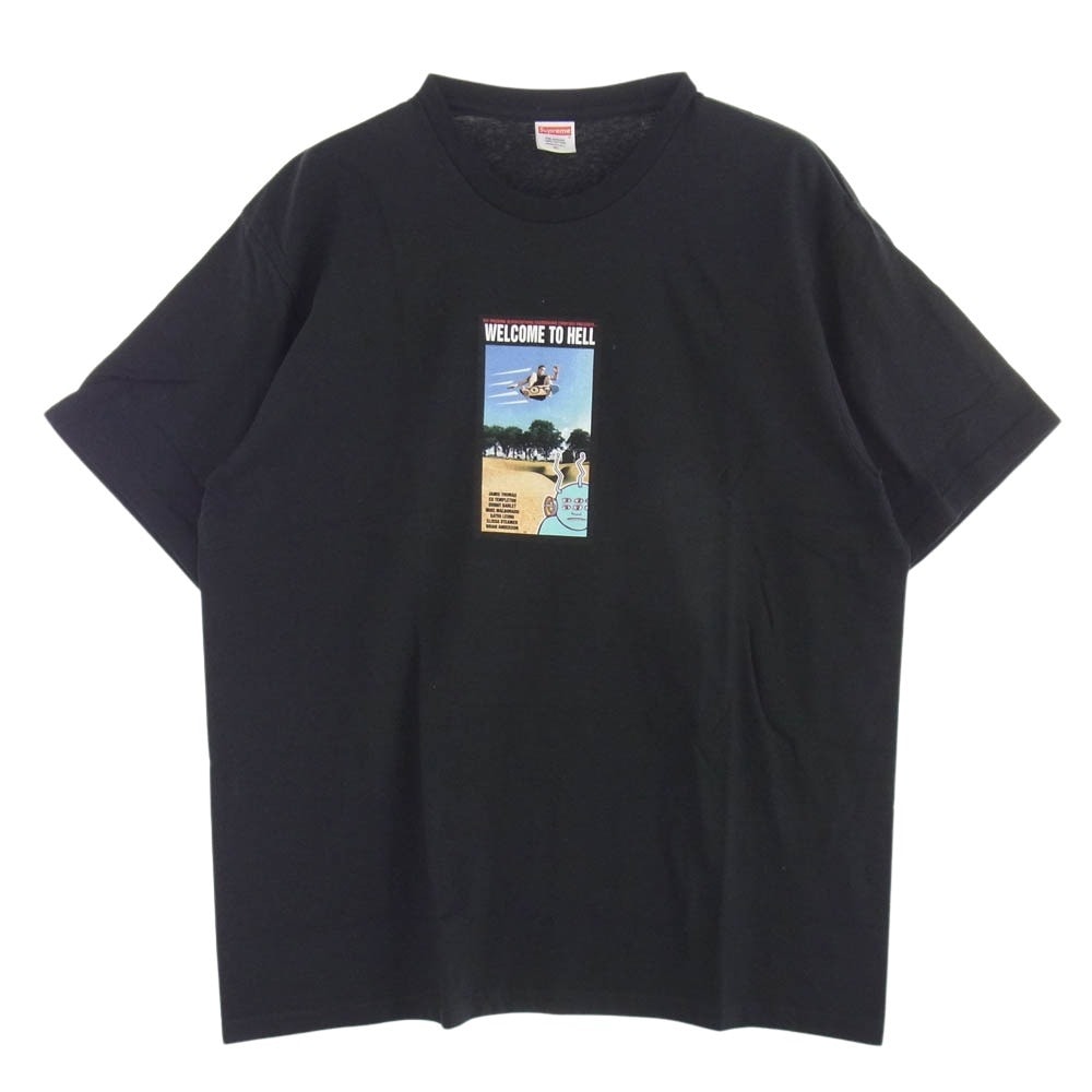 Supreme シュプリーム Tシャツ 24ss toy machine welcome to hell Tee トイマシーン ウェルカム トゥ ヘル Tシャツ ブラック系 XL【極上美品】【中古】