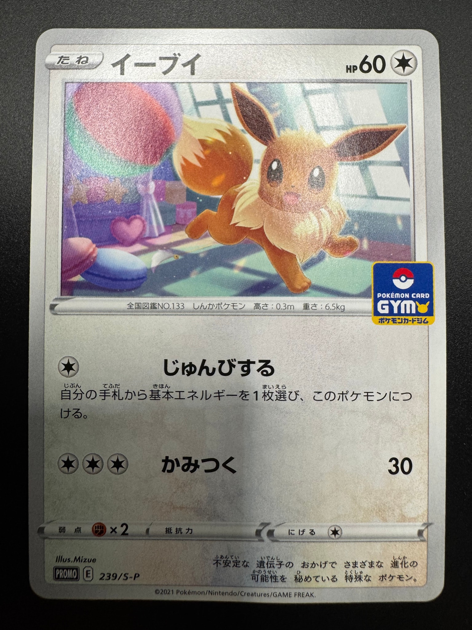 イーブイ: プロモ P [S-P 239](ポケモンカードゲーム ソード&シールド 「プロモカードパック 第8弾」)