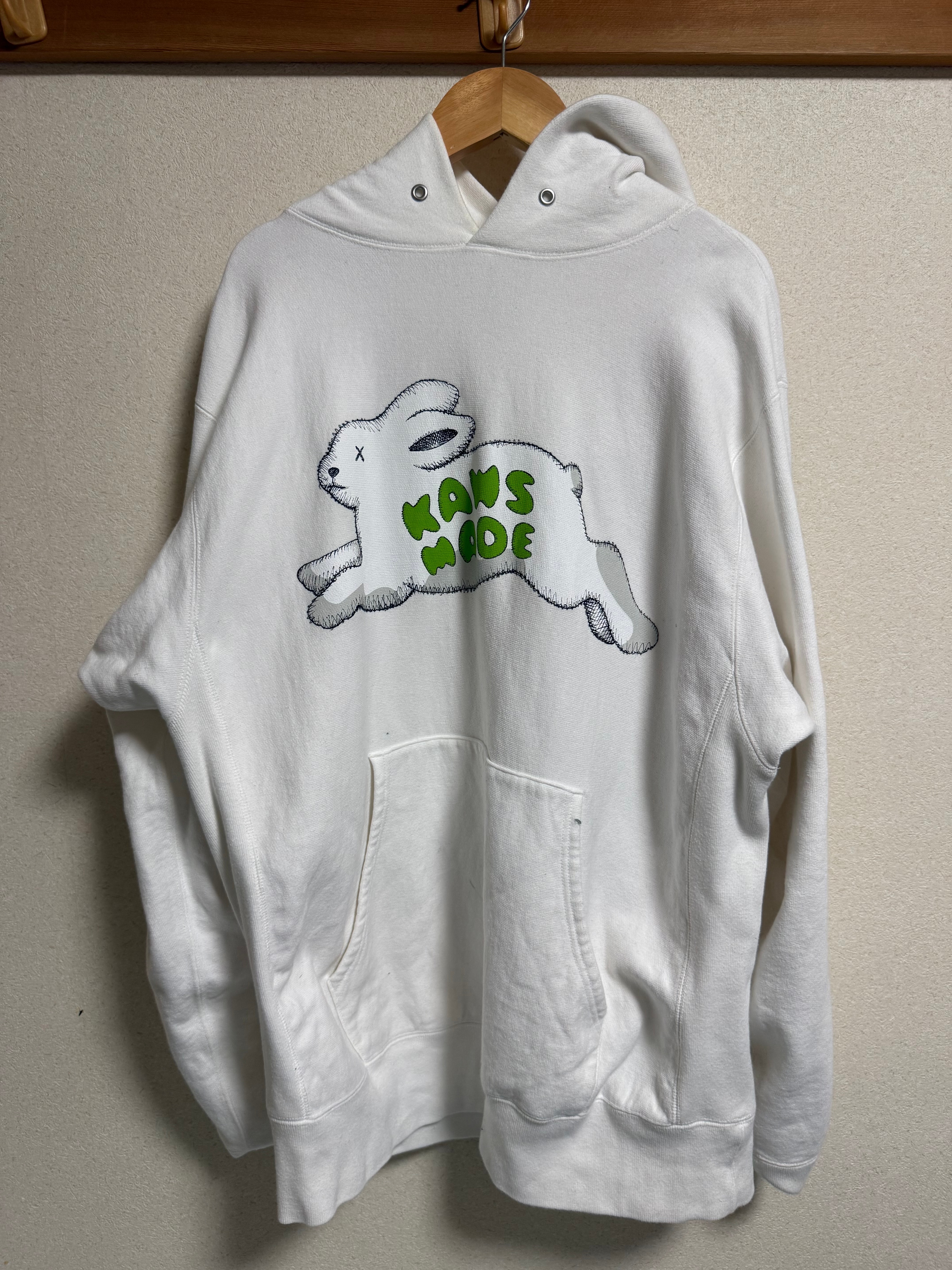 ヒューマンメイド x カウズ メイド フーディー #1 "ホワイト"