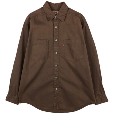 古着 リーバイス Levi's RED TAB 長袖 デニムシャツ メンズM相当/eaa646629
