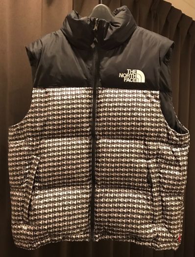 Supreme x The North Face Studded Nuptse Vest "Black"