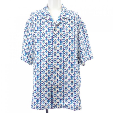 ルイヴィトン LOUIS VUITTON モノグラム・オーバーラップ モチーフ HUS73WUL6 S/Sシャツ