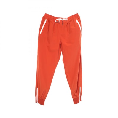 エルメス HERMES ジップアップ パンツ 衣料品 ボトムス ナイロン メンズ ブラウン系 【中古】