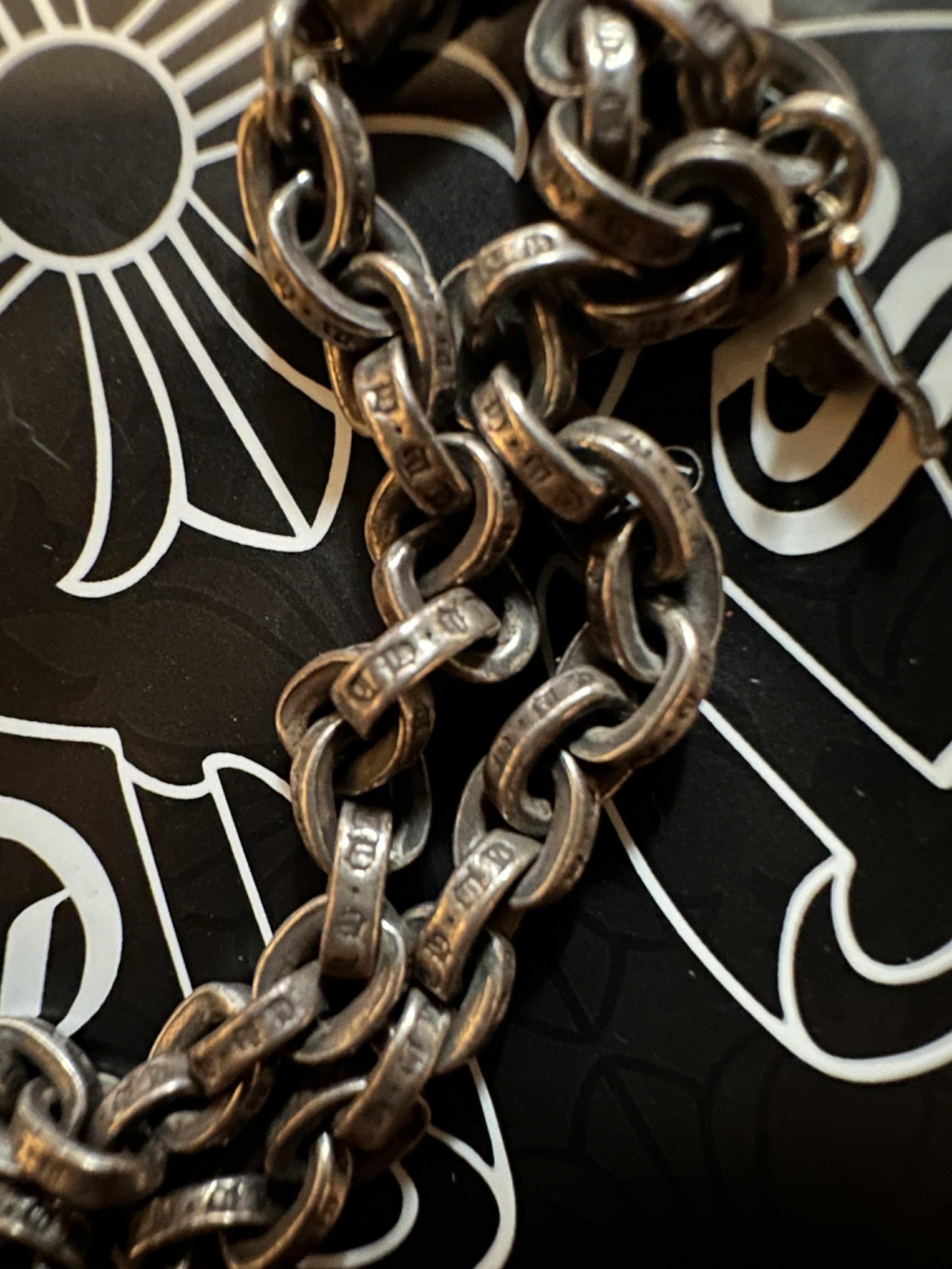 Chrome Hearts Paper Chain Bracelet "Silver"