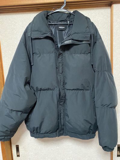 FEAR OF GOD ESSENTIALS Puffer Jacket "Black/Stretch Limo"
