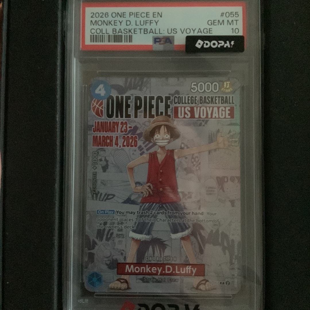 PSA10】モンキー・D・ルフィ：P (開封済) [P-055]【英語版