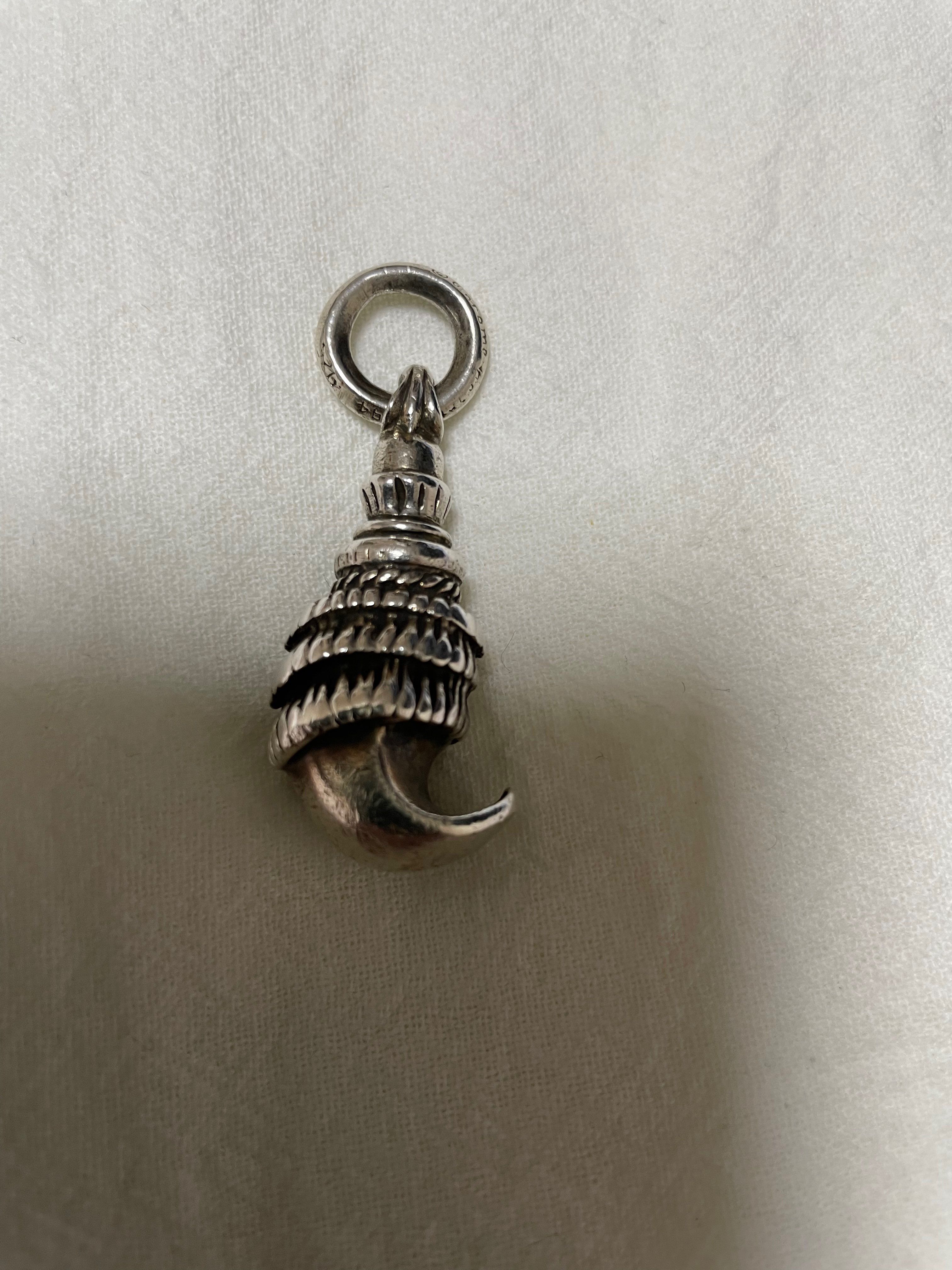 Chrome Hearts Clot Pendant "Silver"