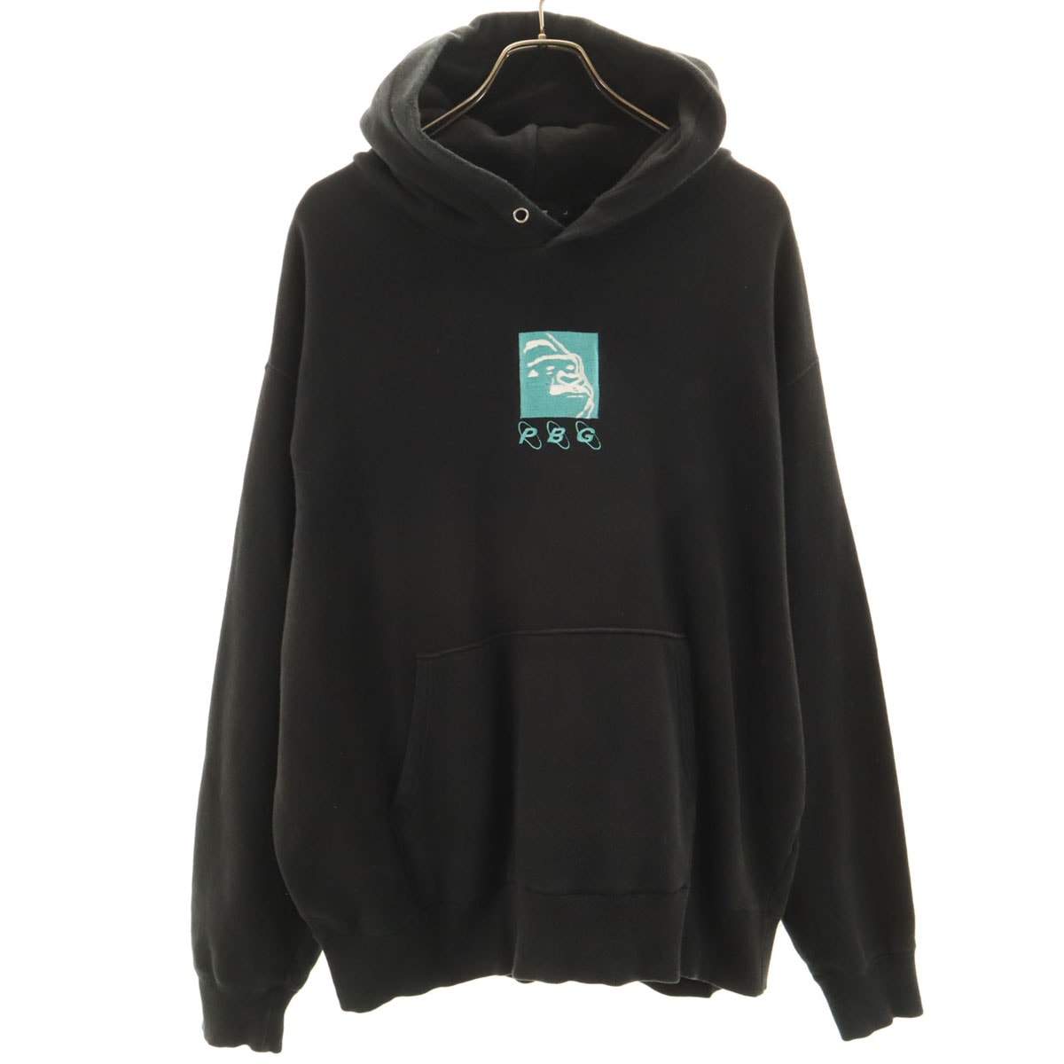 XLARGE エクストララージ Pretty Boy Gear プリティーボーイギア コラボ 長袖 スウェットパーカー L ブラック