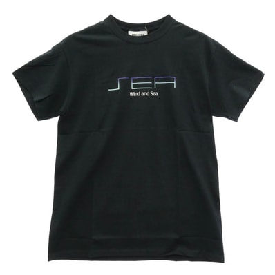 WIND AND SEA ウィンダンシー Tシャツ 20SS WDS-DRM-01 S_C_E T-SHIRT フロントプリント Tシャツ 半袖カットソー ブラック系 M【美品】【中古】