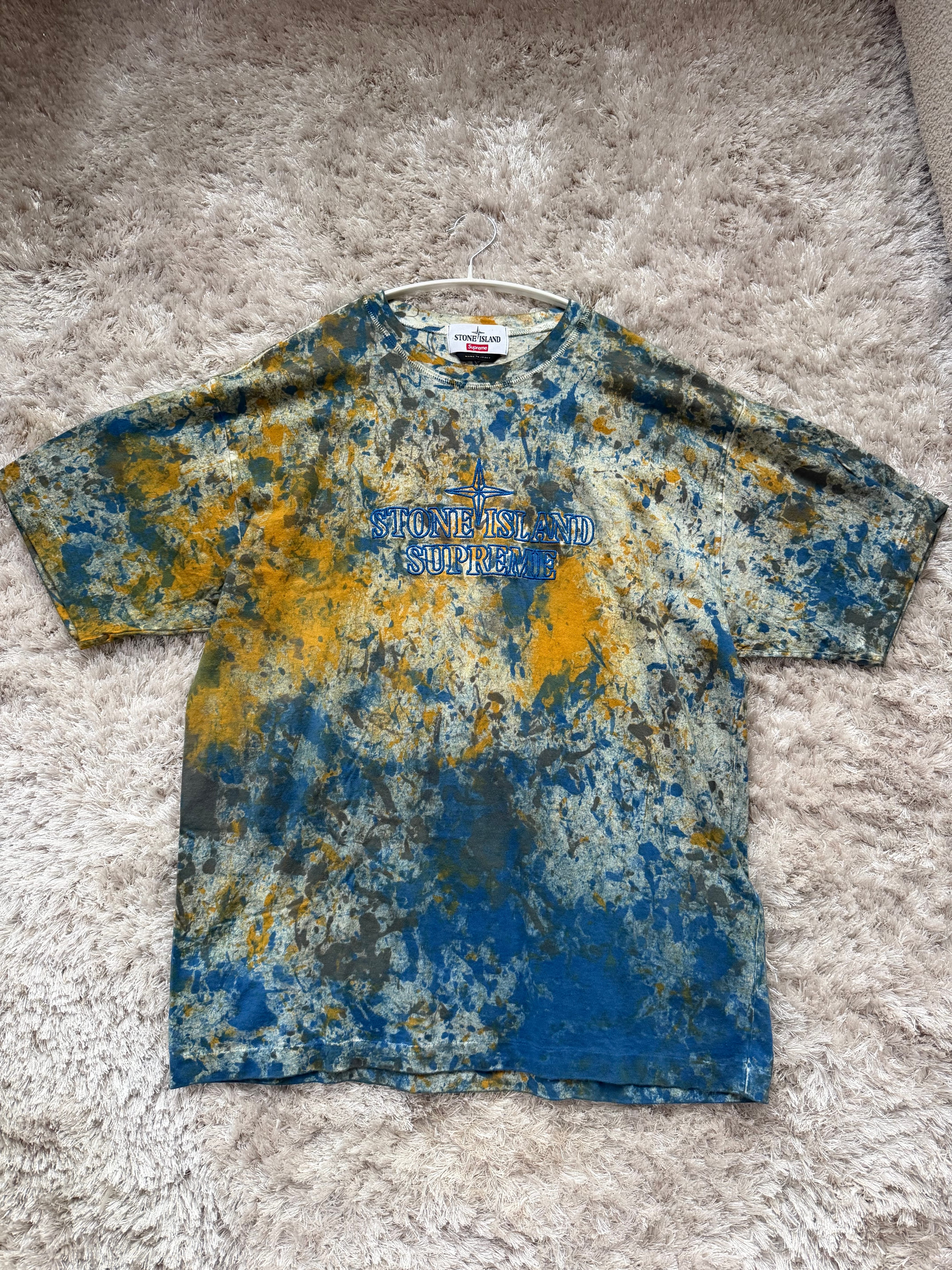Supreme / Stone Island Embroidered Logo S/S Top 