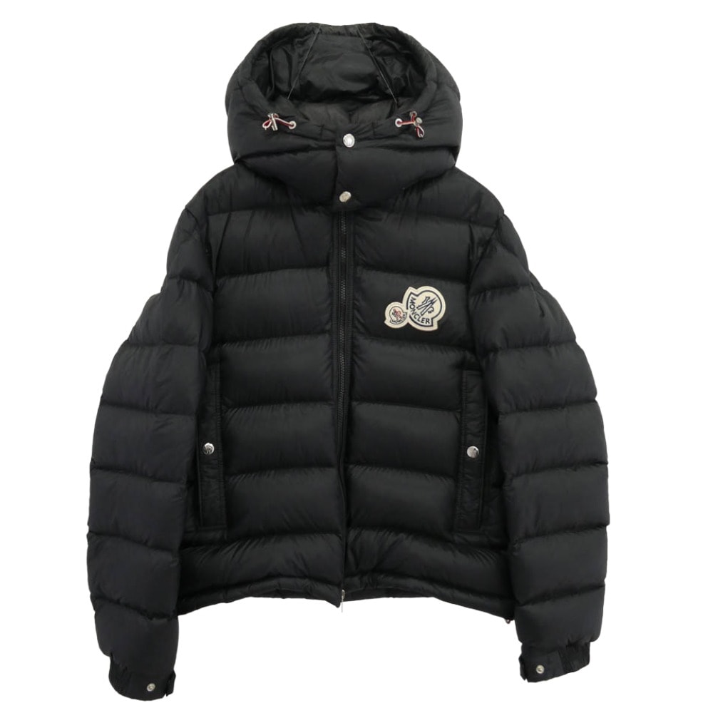 MONCLER モンクレール ダウンジャケット 19AW E20914181149 53334 BRAMANT ラマント ナイロン ジップアップ ダウンジャケット ブラック系 2【中古】