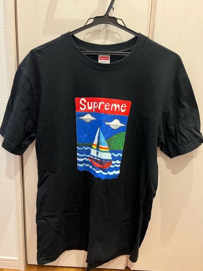 Supreme Sailboat Tee "Black"
