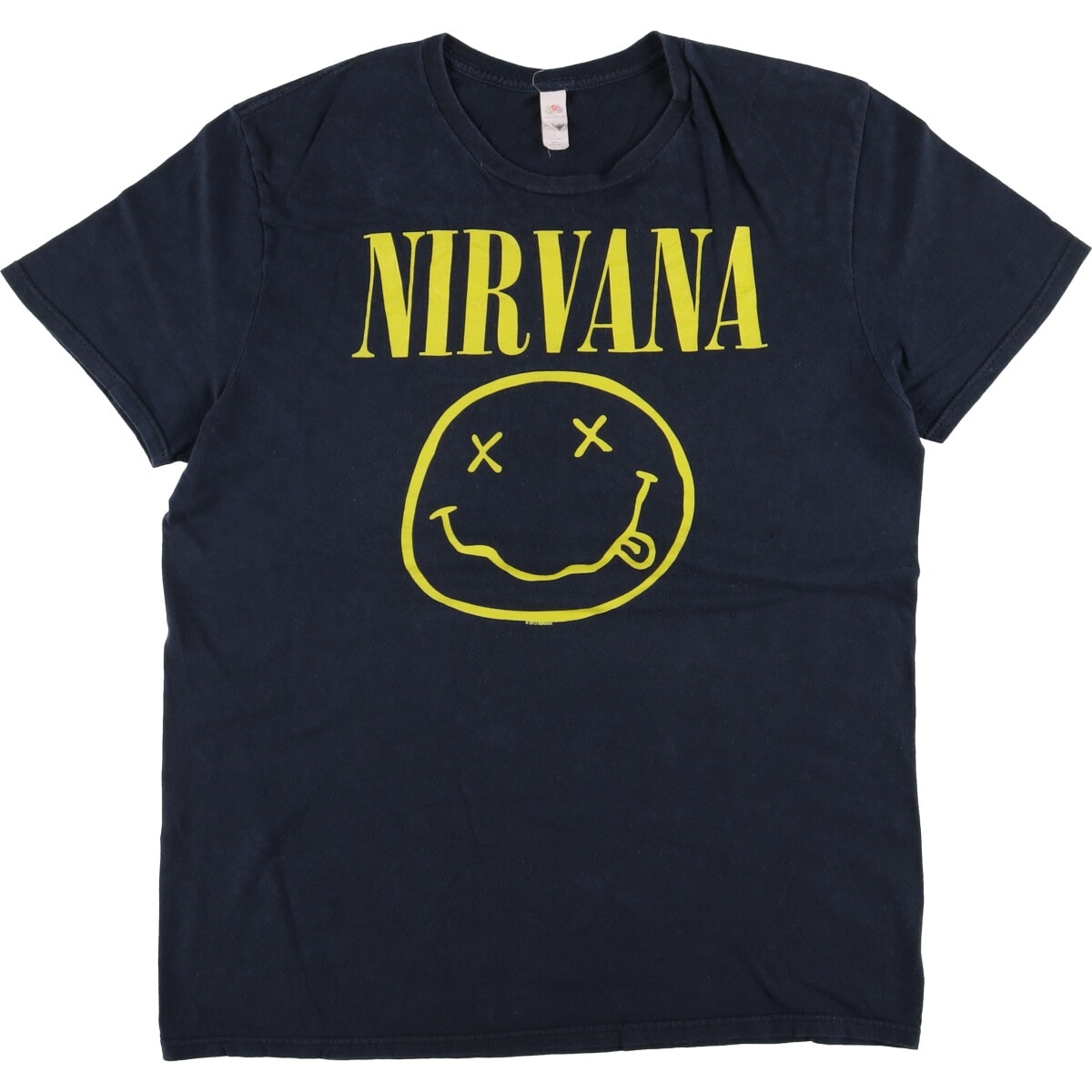 古着 フルーツオブザルーム FRUIT OF THE LOOM NIRVANA ニルヴァーナ バンドTシャツ バンT メンズL相当/eaa568151