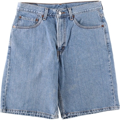 古着 00年代 リーバイス Levi's 550 RELAXED FIT デニムショーツ ハーフパンツ ジョーツ メンズw34相当/eaa647903