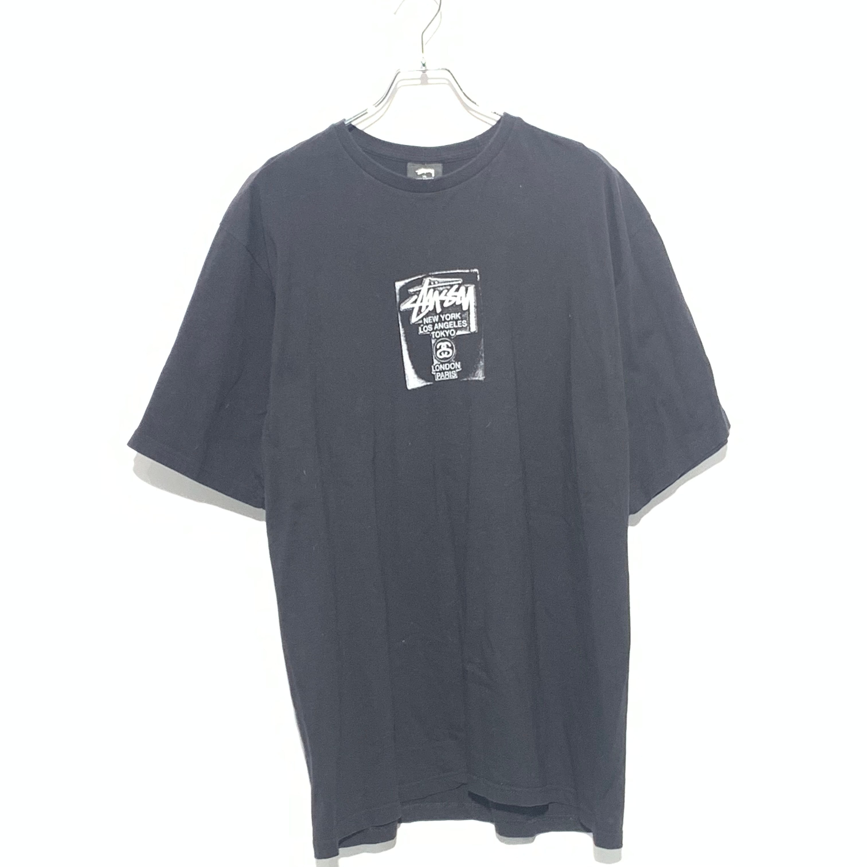 Stussy Classic Gear Tee Pigment Dyed Black