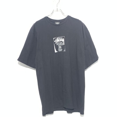 Stussy Classic Gear Tee Pigment Dyed Black