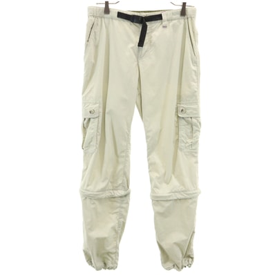 Columbia コロンビア アウトドア クライミング カーゴ ナイロンパンツ L ベージュ系 2WAY