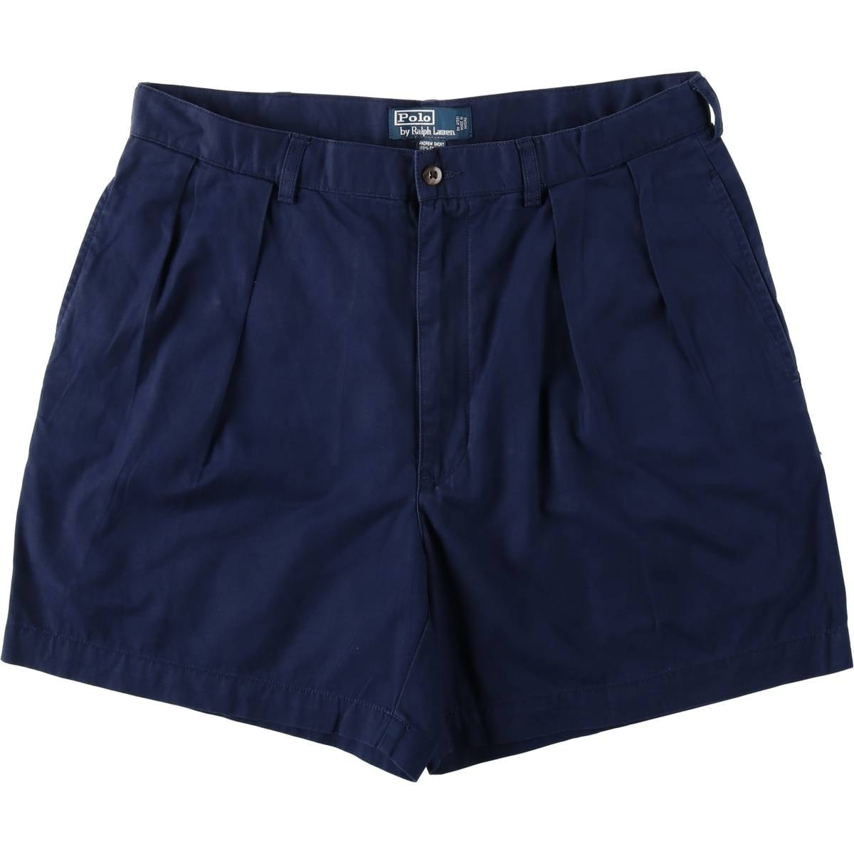 古着 ラルフローレン Ralph Lauren Polo Ralph Lauren ANDREW SHORT ツータック チノショーツ ショートパンツ メンズw35相当/eaa653493