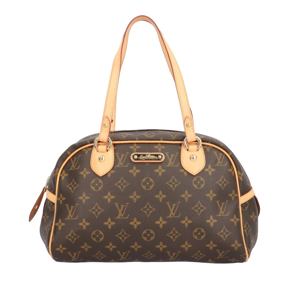 ルイヴィトン モントルグイユPM モノグラム ショルダーバッグ モノグラムキャンバス M95565 ブラウン レディース LOUIS VUITTON  中古