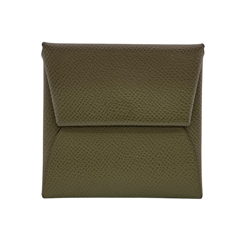 エルメス HERMES コインケース バスティア コンパクトウォレット 小銭入れ ベージュ