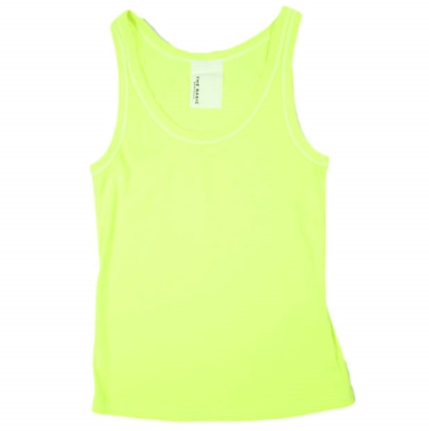 BEAMS Planets ビームス プラネッツ 日本製 THE BASIC カラータンクトップ 69-07-0003-458 M NEON YELLOW トップス g25931