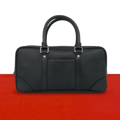 LOUIS VUITTON ルイヴィトン ヴィヴィエンヌ ロン エピ レザー ハンドバッグ ノワール ブラック
371-9