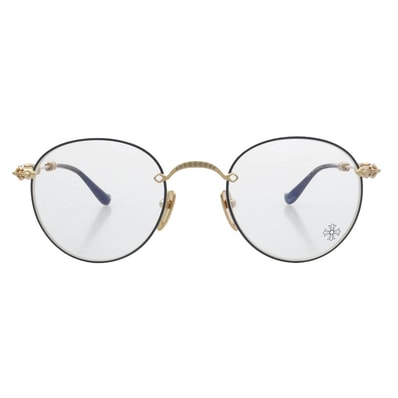 Chrome Hearts BUBBA-A Optical Glasses "Black/Gold"