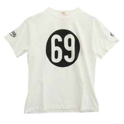 TENDERLOIN テンダーロイン Tシャツ T-TEE69 ボールプリント 半袖Tシャツ ホワイト ホワイト系 M【中古】