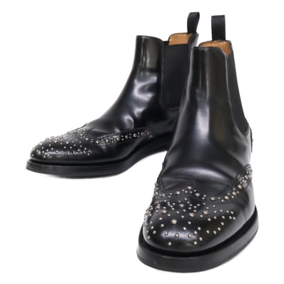 チャーチ DT0004 KETSBY MET ケツビーメット スタッズ サイドゴア チェルシーブーツ 37